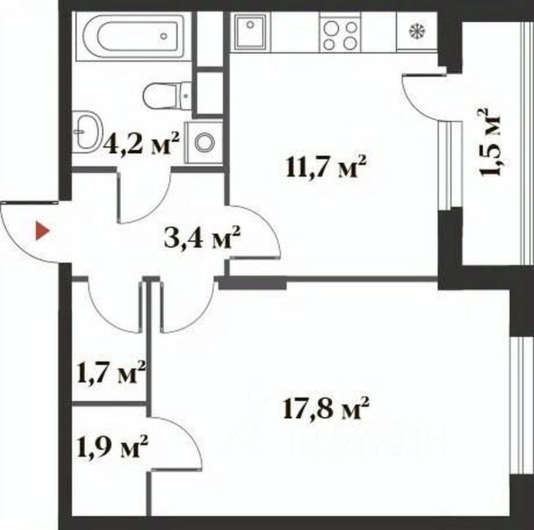 Apartment Sale, 40.5 sq. m. at 8 klenov, Novaya Moskovskaya ulitsa, Opalikha Microdistrict, Krasnogorsk, Moscow Region, Russia #1 Apartment Sale, 40.5 sq. m. at 8 klenov, Novaya Moskovskaya ulitsa, Opalikha Microdistrict, Krasnogorsk, Moscow Region, Russia #1