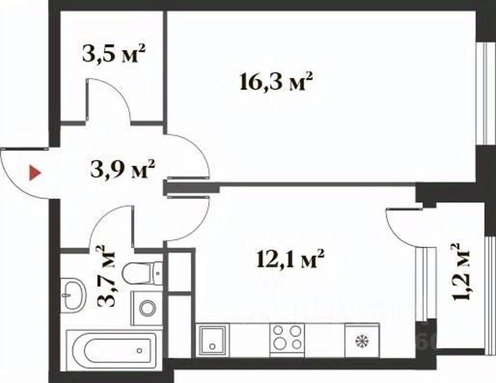 Apartment Sale, 39.4 sq. m. at 8 klenov, Novaya Moskovskaya ulitsa, Opalikha Microdistrict, Krasnogorsk, Moscow Region, Russia #1 Apartment Sale, 39.4 sq. m. at 8 klenov, Novaya Moskovskaya ulitsa, Opalikha Microdistrict, Krasnogorsk, Moscow Region, Russia #1