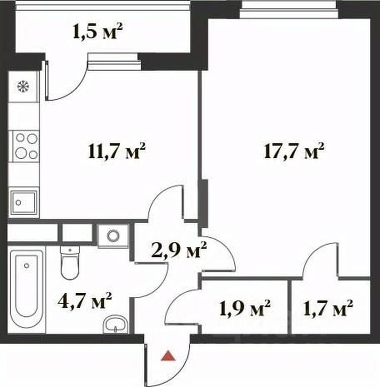 Apartment Sale, 40.6 sq. m. at 8 klenov, Novaya Moskovskaya ulitsa, Opalikha Microdistrict, Krasnogorsk, Moscow Region, Russia #1 Apartment Sale, 40.6 sq. m. at 8 klenov, Novaya Moskovskaya ulitsa, Opalikha Microdistrict, Krasnogorsk, Moscow Region, Russia #1