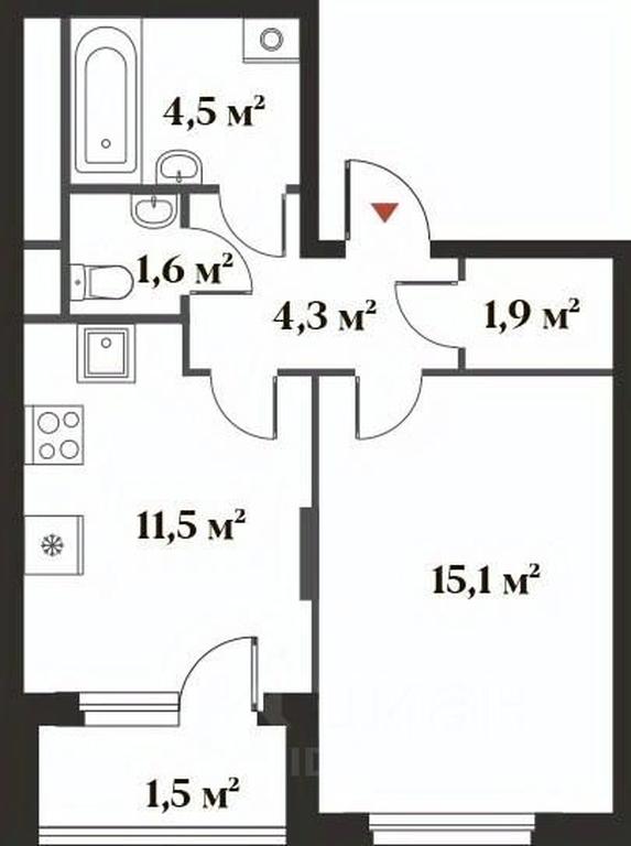 Apartment Sale, 39 sq. m. at 8 klenov, Novaya Moskovskaya ulitsa, Opalikha Microdistrict, Krasnogorsk, Moscow Region, Russia #1 Apartment Sale, 39 sq. m. at 8 klenov, Novaya Moskovskaya ulitsa, Opalikha Microdistrict, Krasnogorsk, Moscow Region, Russia #1