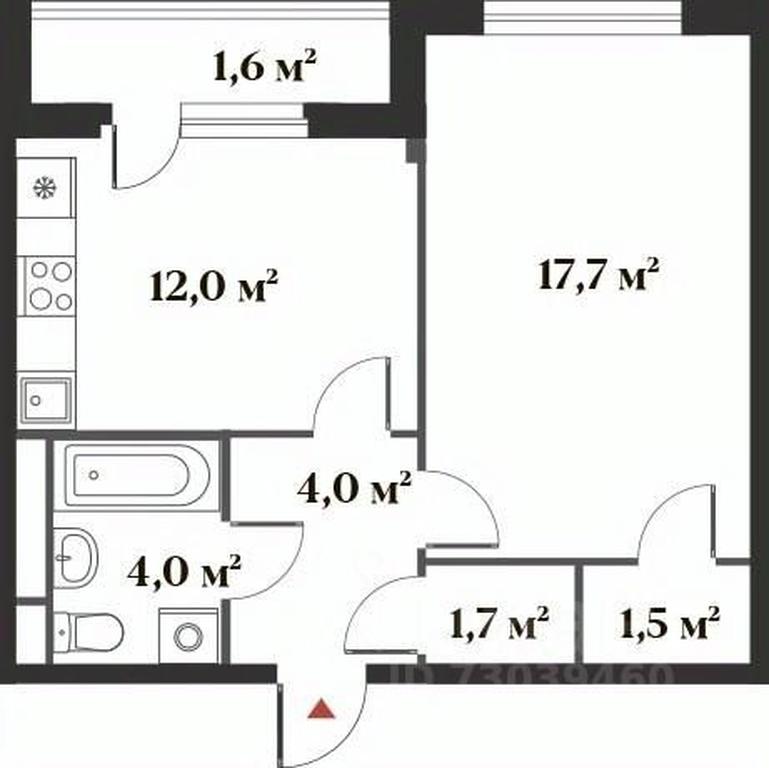 Apartment Sale, 40.9 sq. m. at 8 klenov, Novaya Moskovskaya ulitsa, Opalikha Microdistrict, Krasnogorsk, Moscow Region, Russia #1 Apartment Sale, 40.9 sq. m. at 8 klenov, Novaya Moskovskaya ulitsa, Opalikha Microdistrict, Krasnogorsk, Moscow Region, Russia #1