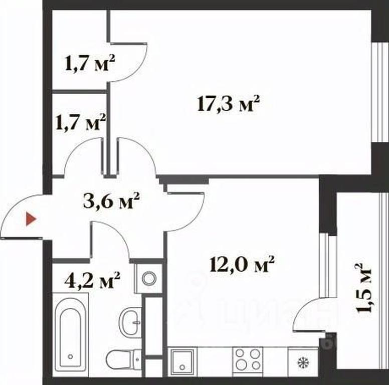 Apartment Sale, 40.6 sq. m. at 8 klenov, Novaya Moskovskaya ulitsa, Opalikha Microdistrict, Krasnogorsk, Moscow Region, Russia #1 Apartment Sale, 40.6 sq. m. at 8 klenov, Novaya Moskovskaya ulitsa, Opalikha Microdistrict, Krasnogorsk, Moscow Region, Russia #1