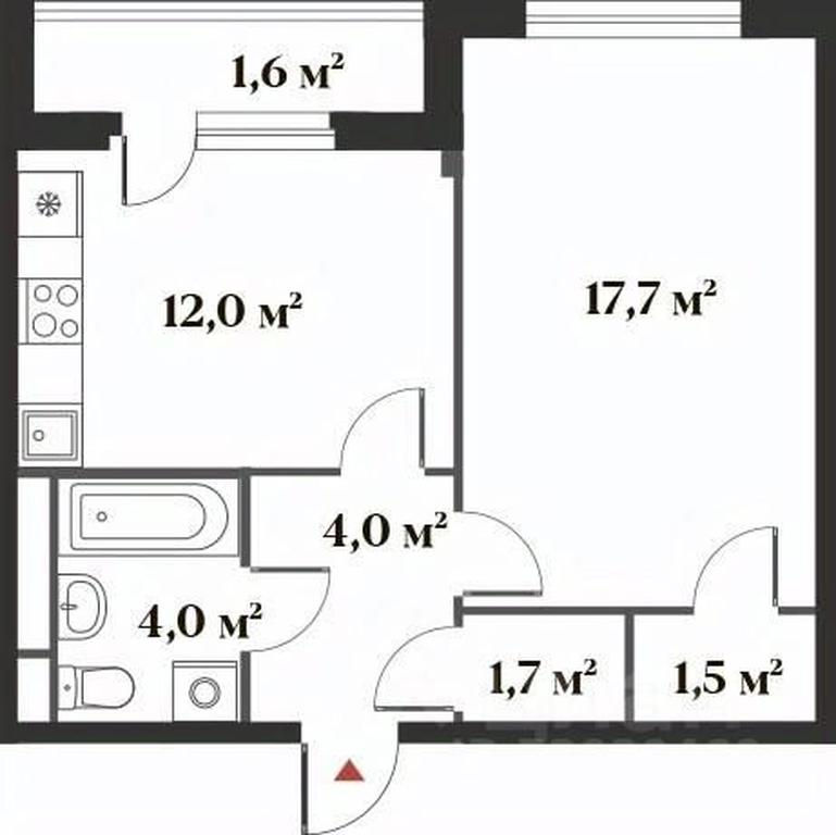Apartment Sale, 40.9平方米 at 8 klenov, Novaya Moskovskaya ulitsa, Opalikha Microdistrict, Krasnogorsk, Moscow Region, Russia #1 Apartment Sale, 40.9平方米 at 8 klenov, Novaya Moskovskaya ulitsa, Opalikha Microdistrict, Krasnogorsk, Moscow Region, Russia #1