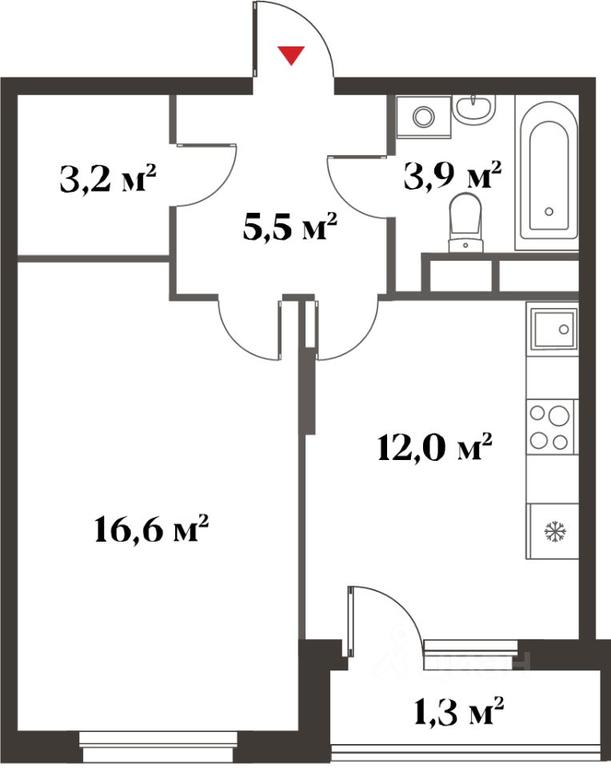 Apartment Sale, 41.2平方米 at 8 klenov, Novaya Moskovskaya ulitsa, Opalikha Microdistrict, Krasnogorsk, Moscow Region, Russia #2 Apartment Sale, 41.2平方米 at 8 klenov, Novaya Moskovskaya ulitsa, Opalikha Microdistrict, Krasnogorsk, Moscow Region, Russia #2