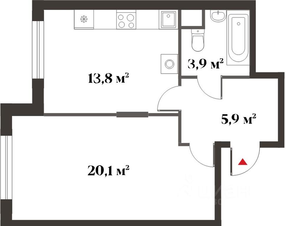 Apartment Sale, 43.8 sq. m. at 8 klenov, Novaya Moskovskaya ulitsa, Opalikha Microdistrict, Krasnogorsk, Moscow Region, Russia #2 Apartment Sale, 43.8 sq. m. at 8 klenov, Novaya Moskovskaya ulitsa, Opalikha Microdistrict, Krasnogorsk, Moscow Region, Russia #2