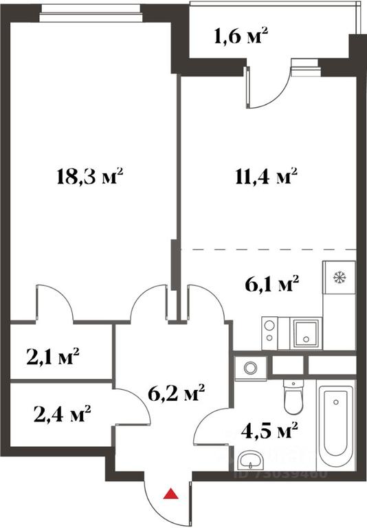 1-BD Apartment Sale, 51平方米 at 8 klenov, Novaya Moskovskaya ulitsa, Opalikha Microdistrict, Krasnogorsk, Moscow Region, Russia #1 1-BD Apartment Sale, 51平方米 at 8 klenov, Novaya Moskovskaya ulitsa, Opalikha Microdistrict, Krasnogorsk, Moscow Region, Russia #1