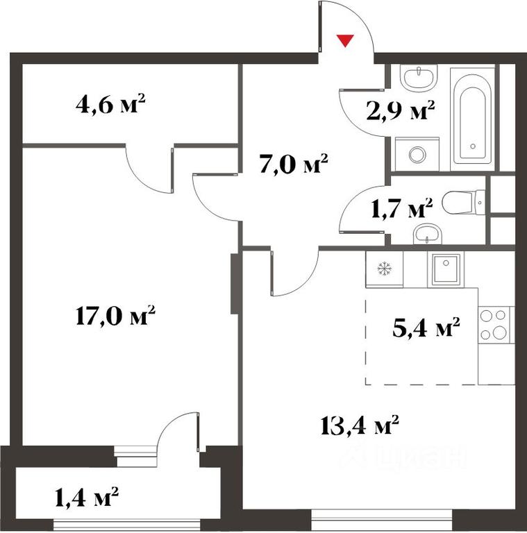 1-BD Apartment Sale, 52.1 sq. m. at 8 klenov, Novaya Moskovskaya ulitsa, Opalikha Microdistrict, Krasnogorsk, Moscow Region, Russia #1 1-BD Apartment Sale, 52.1 sq. m. at 8 klenov, Novaya Moskovskaya ulitsa, Opalikha Microdistrict, Krasnogorsk, Moscow Region, Russia #1