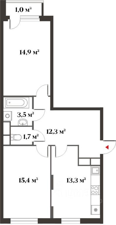 1-BD Apartment Sale, 61平方米 at 8 klenov, Novaya Moskovskaya ulitsa, Opalikha Microdistrict, Krasnogorsk, Moscow Region, Russia #1 1-BD Apartment Sale, 61平方米 at 8 klenov, Novaya Moskovskaya ulitsa, Opalikha Microdistrict, Krasnogorsk, Moscow Region, Russia #1