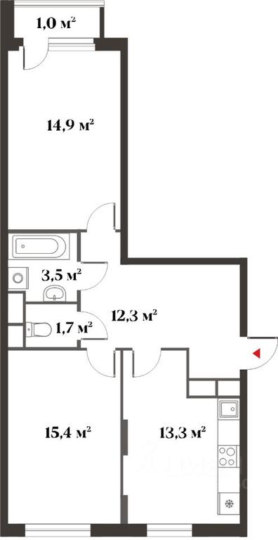 1-BD Apartment Sale, 61.1 sq. m. at 8 klenov, Novaya Moskovskaya ulitsa, Opalikha Microdistrict, Krasnogorsk, Moscow Region, Russia #1 1-BD Apartment Sale, 61.1 sq. m. at 8 klenov, Novaya Moskovskaya ulitsa, Opalikha Microdistrict, Krasnogorsk, Moscow Region, Russia #1