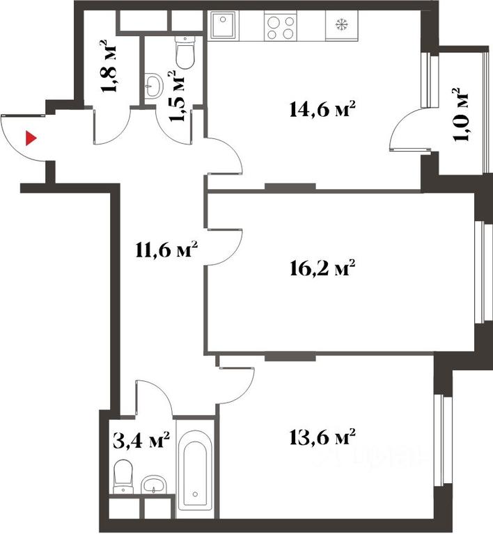 1-BD Apartment Sale, 62.7 sq. m. at 8 klenov, Novaya Moskovskaya ulitsa, Opalikha Microdistrict, Krasnogorsk, Moscow Region, Russia #2 1-BD Apartment Sale, 62.7 sq. m. at 8 klenov, Novaya Moskovskaya ulitsa, Opalikha Microdistrict, Krasnogorsk, Moscow Region, Russia #2