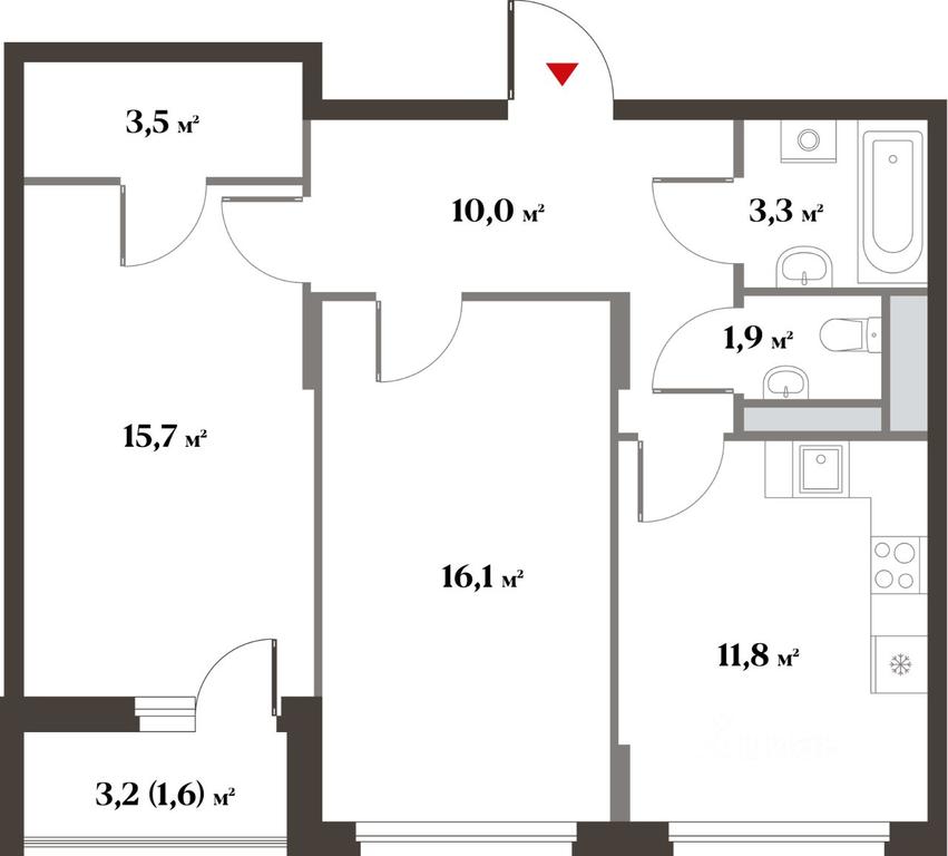 1-BD Apartment Sale, 62.6 sq. m. at 8 klenov, Novaya Moskovskaya ulitsa, Opalikha Microdistrict, Krasnogorsk, Moscow Region, Russia #1 1-BD Apartment Sale, 62.6 sq. m. at 8 klenov, Novaya Moskovskaya ulitsa, Opalikha Microdistrict, Krasnogorsk, Moscow Region, Russia #1
