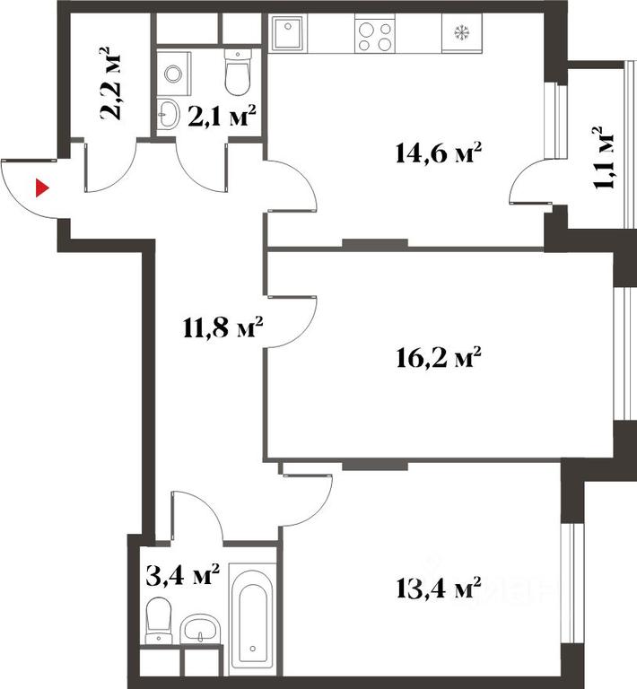1-BD Apartment Sale, 63.7 sq. m. at 8 klenov, Novaya Moskovskaya ulitsa, Opalikha Microdistrict, Krasnogorsk, Moscow Region, Russia #1 1-BD Apartment Sale, 63.7 sq. m. at 8 klenov, Novaya Moskovskaya ulitsa, Opalikha Microdistrict, Krasnogorsk, Moscow Region, Russia #1