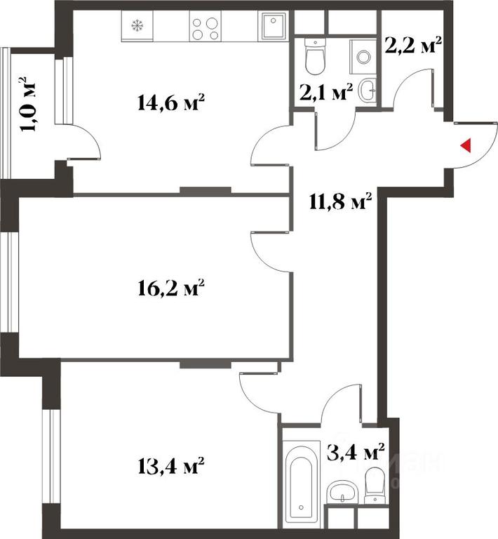 1-BD Apartment Sale, 63.8 sq. m. at 8 klenov, Novaya Moskovskaya ulitsa, Opalikha Microdistrict, Krasnogorsk, Moscow Region, Russia #2 1-BD Apartment Sale, 63.8 sq. m. at 8 klenov, Novaya Moskovskaya ulitsa, Opalikha Microdistrict, Krasnogorsk, Moscow Region, Russia #2