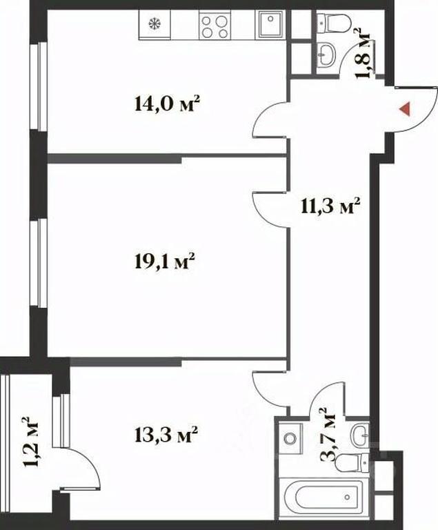 1-BD Apartment Sale, 63.2 sq. m. at 8 klenov, Novaya Moskovskaya ulitsa, Opalikha Microdistrict, Krasnogorsk, Moscow Region, Russia #1 1-BD Apartment Sale, 63.2 sq. m. at 8 klenov, Novaya Moskovskaya ulitsa, Opalikha Microdistrict, Krasnogorsk, Moscow Region, Russia #1