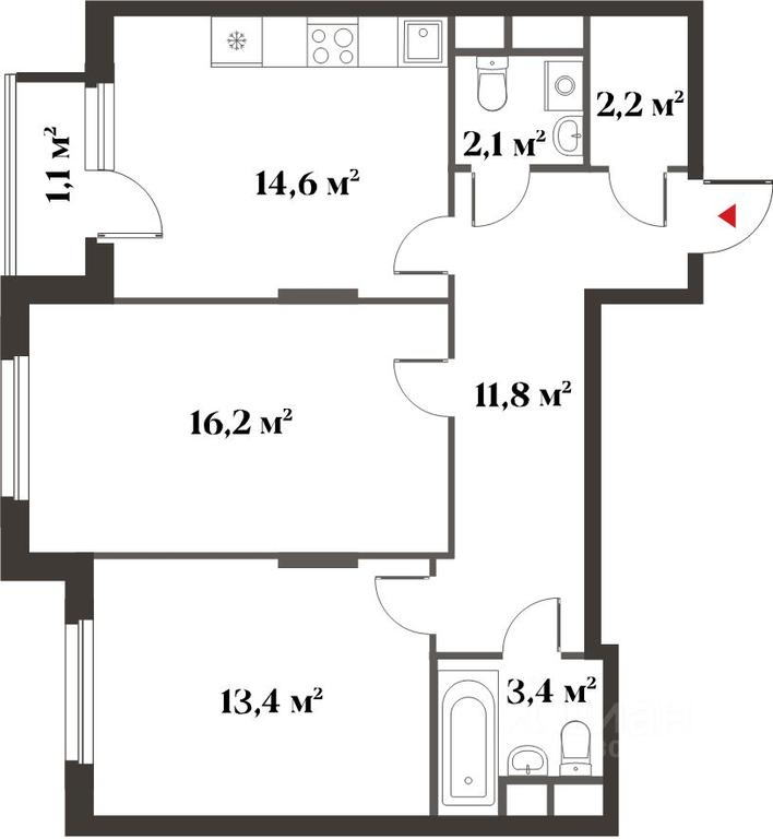 1-BD Apartment Sale, 63.7 sq. m. at 8 klenov, Novaya Moskovskaya ulitsa, Opalikha Microdistrict, Krasnogorsk, Moscow Region, Russia #2 1-BD Apartment Sale, 63.7 sq. m. at 8 klenov, Novaya Moskovskaya ulitsa, Opalikha Microdistrict, Krasnogorsk, Moscow Region, Russia #2