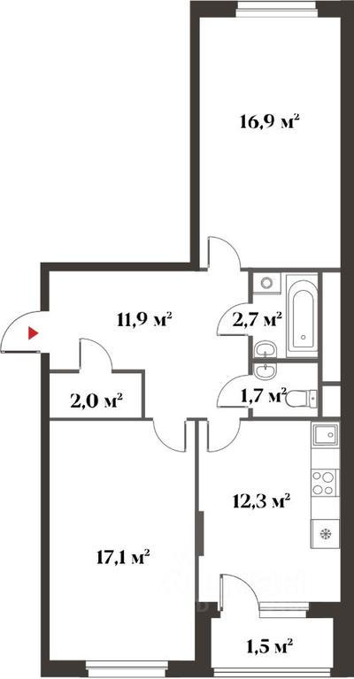 1-BD Apartment Sale, 64.6 sq. m. at 8 klenov, Novaya Moskovskaya ulitsa, Opalikha Microdistrict, Krasnogorsk, Moscow Region, Russia #1 1-BD Apartment Sale, 64.6 sq. m. at 8 klenov, Novaya Moskovskaya ulitsa, Opalikha Microdistrict, Krasnogorsk, Moscow Region, Russia #1