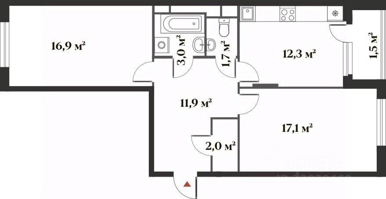 1-BD Apartment Sale, 65 sq. m. at 8 klenov, Novaya Moskovskaya ulitsa, Opalikha Microdistrict, Krasnogorsk, Moscow Region, Russia #1 1-BD Apartment Sale, 65 sq. m. at 8 klenov, Novaya Moskovskaya ulitsa, Opalikha Microdistrict, Krasnogorsk, Moscow Region, Russia #1