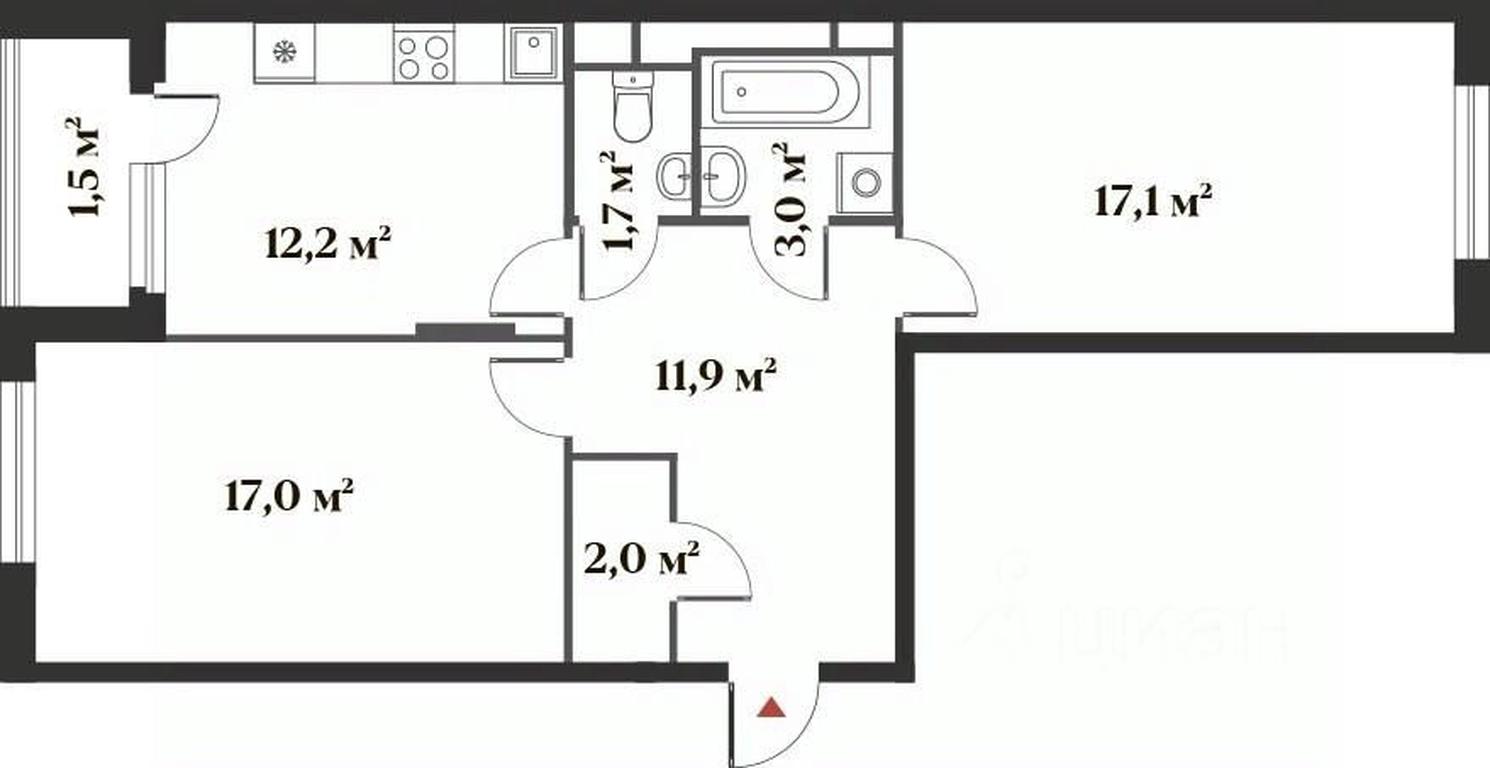 1-BD Apartment Sale, 64.9 sq. m. at 8 klenov, Novaya Moskovskaya ulitsa, Opalikha Microdistrict, Krasnogorsk, Moscow Region, Russia #1 1-BD Apartment Sale, 64.9 sq. m. at 8 klenov, Novaya Moskovskaya ulitsa, Opalikha Microdistrict, Krasnogorsk, Moscow Region, Russia #1