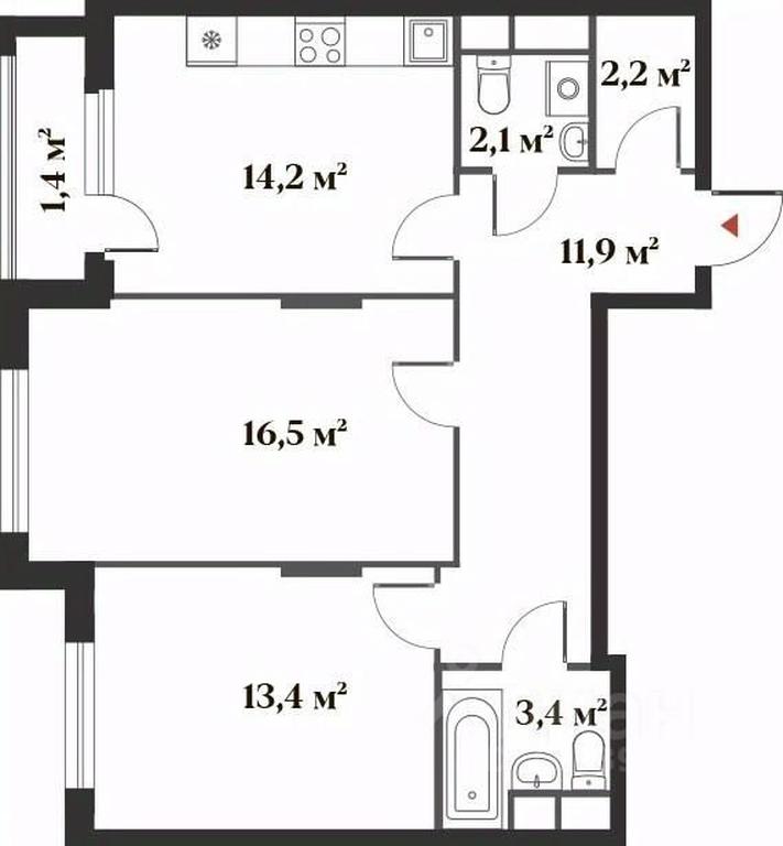 1-BD Apartment Sale, 63.9 sq. m. at 8 klenov, Novaya Moskovskaya ulitsa, Opalikha Microdistrict, Krasnogorsk, Moscow Region, Russia #1 1-BD Apartment Sale, 63.9 sq. m. at 8 klenov, Novaya Moskovskaya ulitsa, Opalikha Microdistrict, Krasnogorsk, Moscow Region, Russia #1