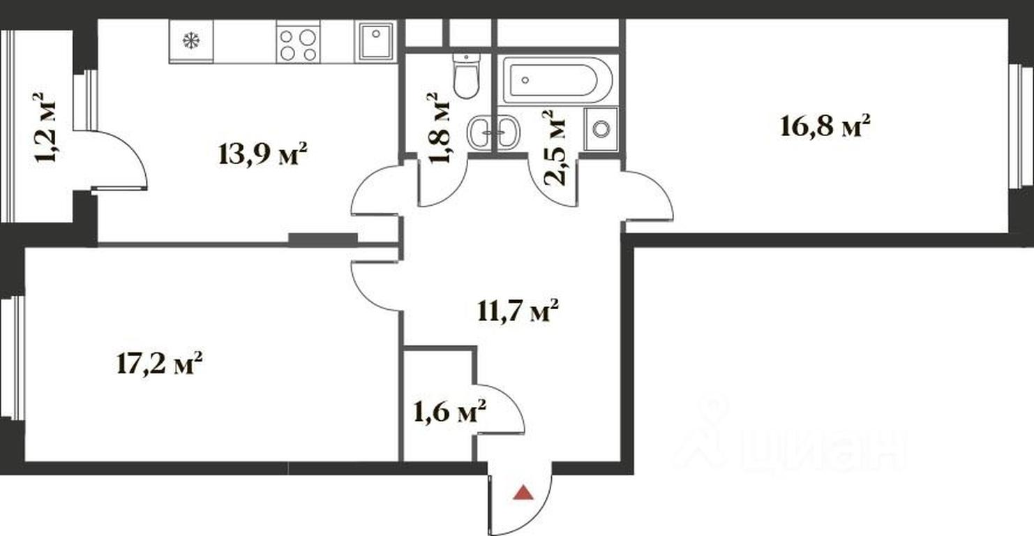 1-BD Apartment Sale, 65.3平方米 at 8 klenov, Novaya Moskovskaya ulitsa, Opalikha Microdistrict, Krasnogorsk, Moscow Region, Russia #1 1-BD Apartment Sale, 65.3平方米 at 8 klenov, Novaya Moskovskaya ulitsa, Opalikha Microdistrict, Krasnogorsk, Moscow Region, Russia #1