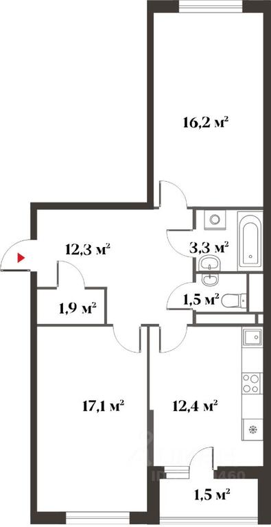 1-BD Apartment Sale, 64.9 sq. m. at 8 klenov, Novaya Moskovskaya ulitsa, Opalikha Microdistrict, Krasnogorsk, Moscow Region, Russia #1 1-BD Apartment Sale, 64.9 sq. m. at 8 klenov, Novaya Moskovskaya ulitsa, Opalikha Microdistrict, Krasnogorsk, Moscow Region, Russia #1