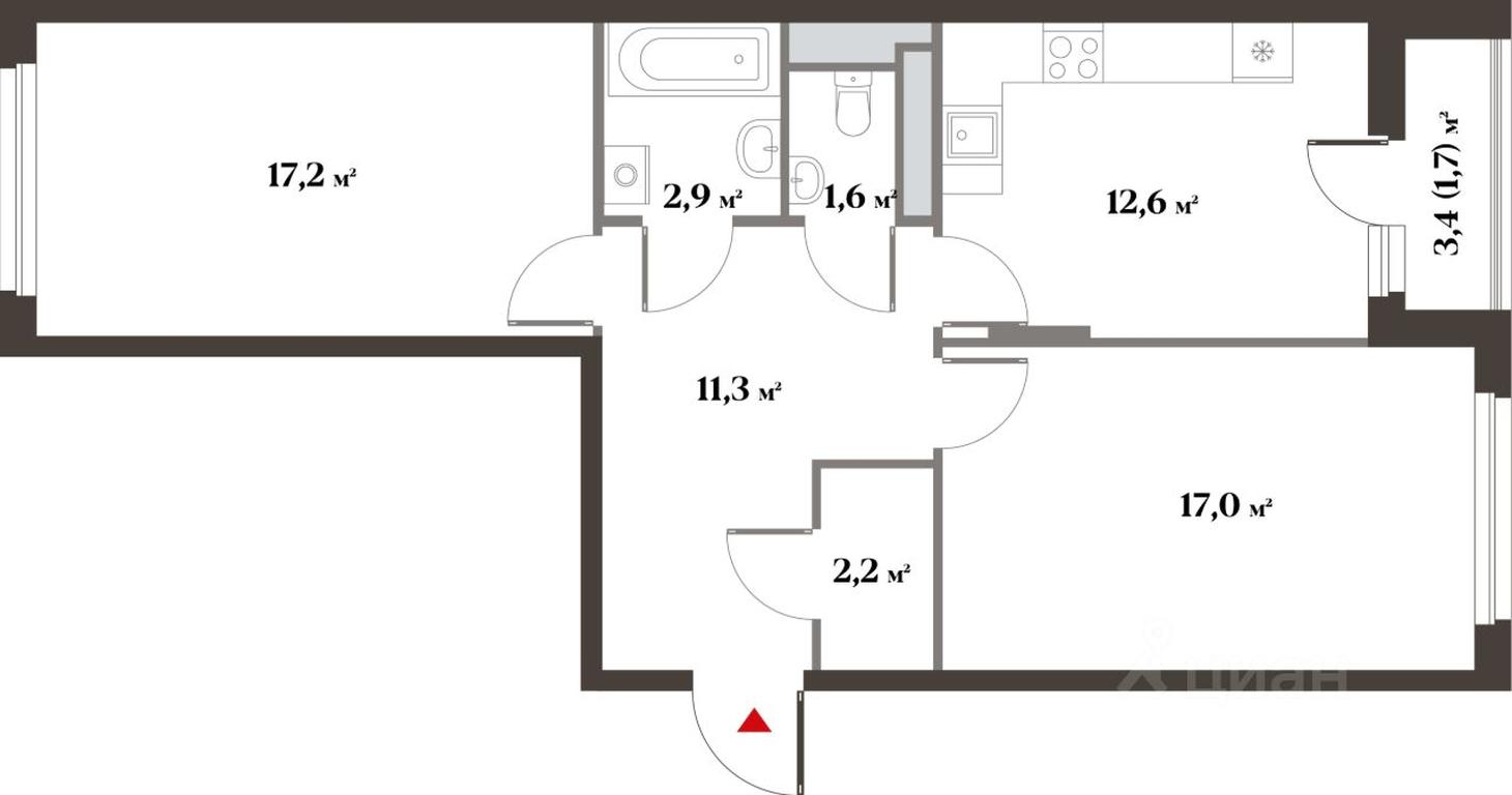 1-BD Apartment Sale, 65.7 sq. m. at 8 klenov, Novaya Moskovskaya ulitsa, Opalikha Microdistrict, Krasnogorsk, Moscow Region, Russia #1 1-BD Apartment Sale, 65.7 sq. m. at 8 klenov, Novaya Moskovskaya ulitsa, Opalikha Microdistrict, Krasnogorsk, Moscow Region, Russia #1