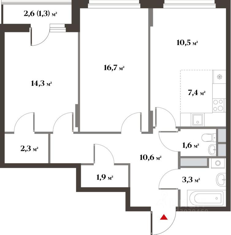 2-BD Apartment Sale, 69.3平方米 at 8 klenov, Novaya Moskovskaya ulitsa, Opalikha Microdistrict, Krasnogorsk, Moscow Region, Russia #1 2-BD Apartment Sale, 69.3平方米 at 8 klenov, Novaya Moskovskaya ulitsa, Opalikha Microdistrict, Krasnogorsk, Moscow Region, Russia #1