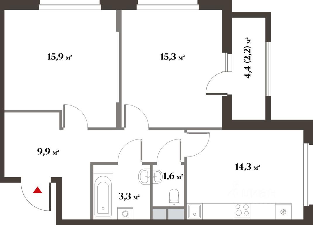 1-BD Apartment Sale, 65.4 sq. m. at 8 klenov, Novaya Moskovskaya ulitsa, Opalikha Microdistrict, Krasnogorsk, Moscow Region, Russia #1 1-BD Apartment Sale, 65.4 sq. m. at 8 klenov, Novaya Moskovskaya ulitsa, Opalikha Microdistrict, Krasnogorsk, Moscow Region, Russia #1