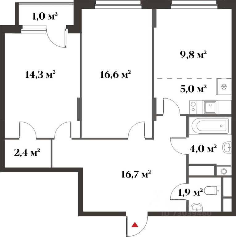 2-BD Apartment Sale, 70.7 sq. m. at 8 klenov, Novaya Moskovskaya ulitsa, Opalikha Microdistrict, Krasnogorsk, Moscow Region, Russia #2 2-BD Apartment Sale, 70.7 sq. m. at 8 klenov, Novaya Moskovskaya ulitsa, Opalikha Microdistrict, Krasnogorsk, Moscow Region, Russia #2