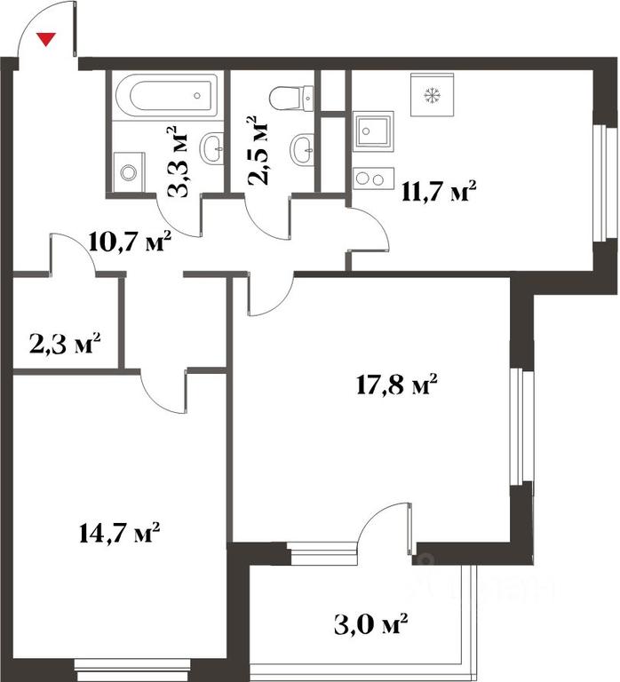 1-BD Apartment Sale, 62.9 sq. m. at 8 klenov, Novaya Moskovskaya ulitsa, Opalikha Microdistrict, Krasnogorsk, Moscow Region, Russia #1 1-BD Apartment Sale, 62.9 sq. m. at 8 klenov, Novaya Moskovskaya ulitsa, Opalikha Microdistrict, Krasnogorsk, Moscow Region, Russia #1