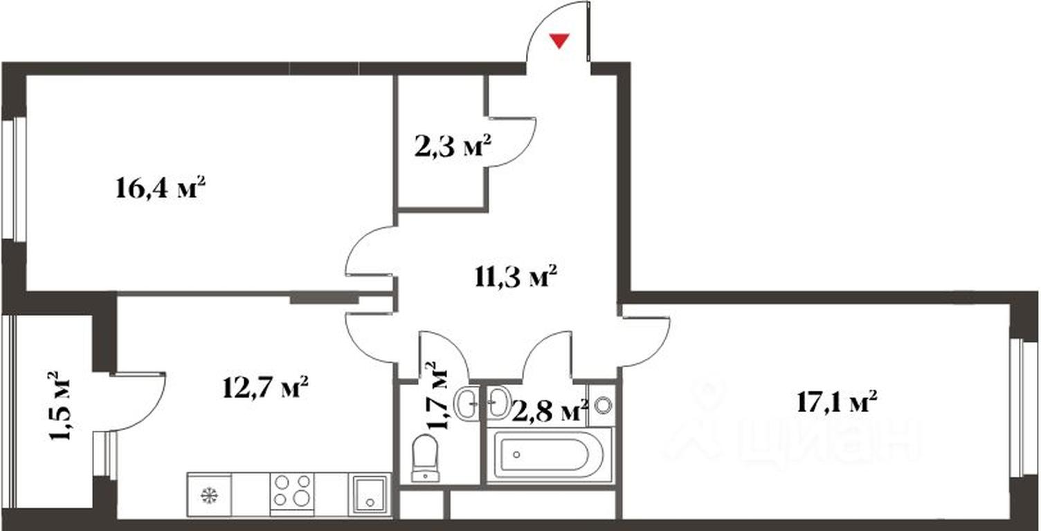 1-BD Apartment Sale, 68.8平方米 at 8 klenov, Novaya Moskovskaya ulitsa, Opalikha Microdistrict, Krasnogorsk, Moscow Region, Russia #2 1-BD Apartment Sale, 68.8平方米 at 8 klenov, Novaya Moskovskaya ulitsa, Opalikha Microdistrict, Krasnogorsk, Moscow Region, Russia #2