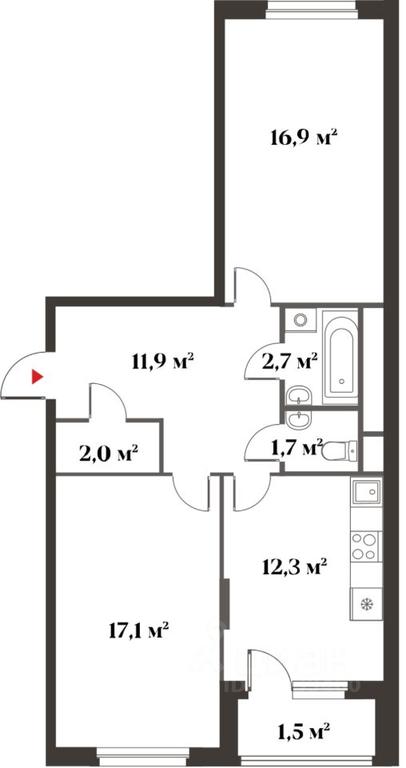 1-BD Apartment Sale, 68.8平方米 at 8 klenov, Novaya Moskovskaya ulitsa, Opalikha Microdistrict, Krasnogorsk, Moscow Region, Russia #1 1-BD Apartment Sale, 68.8平方米 at 8 klenov, Novaya Moskovskaya ulitsa, Opalikha Microdistrict, Krasnogorsk, Moscow Region, Russia #1