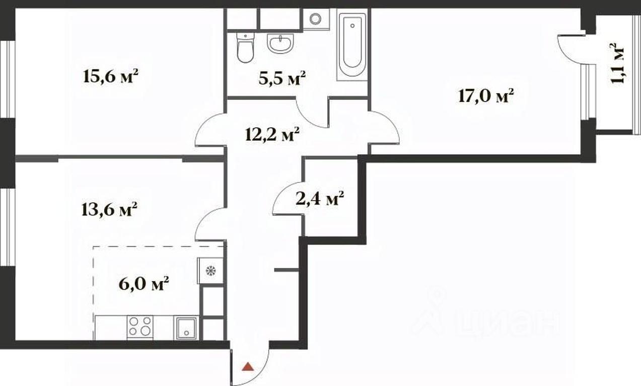 2-BD Apartment Sale, 72.3平方米 at 8 klenov, Novaya Moskovskaya ulitsa, Opalikha Microdistrict, Krasnogorsk, Moscow Region, Russia #1 2-BD Apartment Sale, 72.3平方米 at 8 klenov, Novaya Moskovskaya ulitsa, Opalikha Microdistrict, Krasnogorsk, Moscow Region, Russia #1