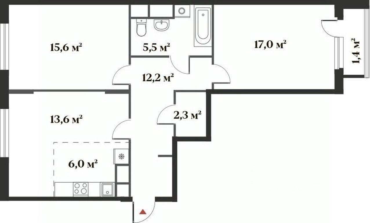 2-BD Apartment Sale, 72.5平方米 at 8 klenov, Novaya Moskovskaya ulitsa, Opalikha Microdistrict, Krasnogorsk, Moscow Region, Russia #1 2-BD Apartment Sale, 72.5平方米 at 8 klenov, Novaya Moskovskaya ulitsa, Opalikha Microdistrict, Krasnogorsk, Moscow Region, Russia #1