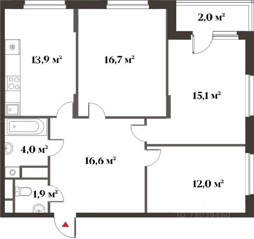 2-BD Apartment Sale, 80.2 sq. m. at 8 klenov, Novaya Moskovskaya ulitsa, Opalikha Microdistrict, Krasnogorsk, Moscow Region, Russia #2 2-BD Apartment Sale, 80.2 sq. m. at 8 klenov, Novaya Moskovskaya ulitsa, Opalikha Microdistrict, Krasnogorsk, Moscow Region, Russia #2