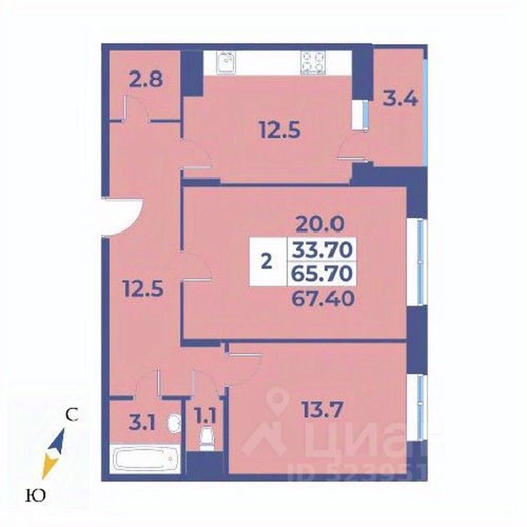 1-BD Apartment Sale, 67.4平方米 at Edelveys, Lugovaya ulitsa, derevnya Rogozinino, Pervomayskoye Settlement, Moscow, Russia #1 1-BD Apartment Sale, 67.4平方米 at Edelveys, Lugovaya ulitsa, derevnya Rogozinino, Pervomayskoye Settlement, Moscow, Russia #1