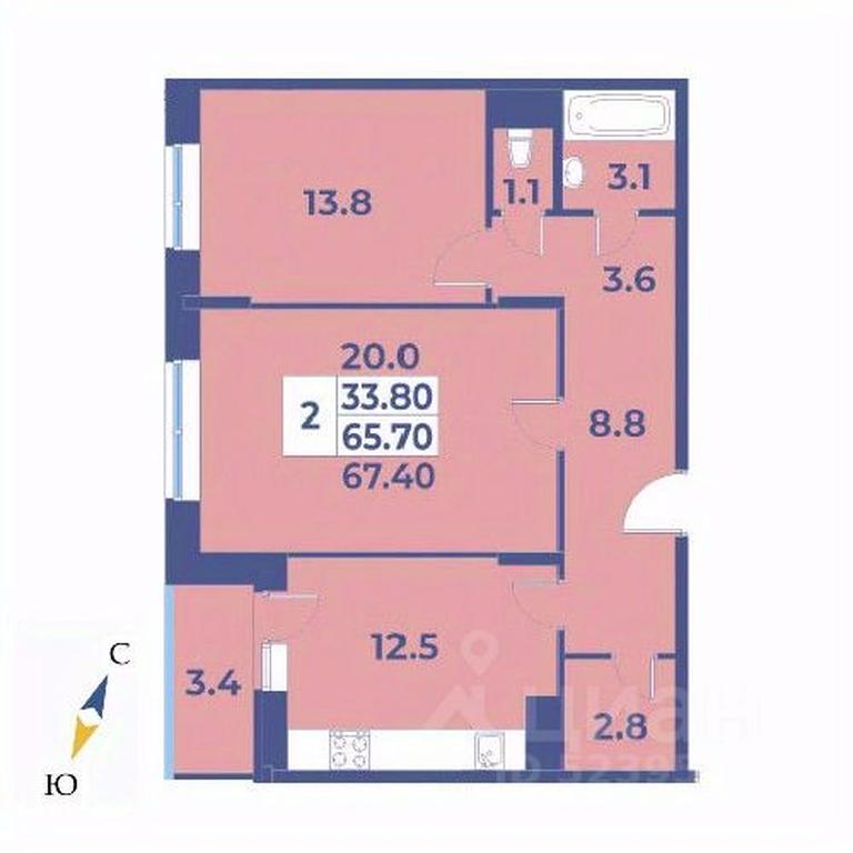 1-BD Apartment Sale, 67.4平方米 at Edelveys, Lugovaya ulitsa, derevnya Rogozinino, Pervomayskoye Settlement, Moscow, Russia #1 1-BD Apartment Sale, 67.4平方米 at Edelveys, Lugovaya ulitsa, derevnya Rogozinino, Pervomayskoye Settlement, Moscow, Russia #1