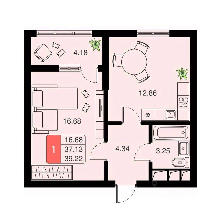 Apartment Sale, 39.22 sq. m. at Khimki Taym, mikrorayon Planernaya, Khimki, Moscow Region, Russia #1 Apartment Sale, 39.22 sq. m. at Khimki Taym, mikrorayon Planernaya, Khimki, Moscow Region, Russia #1