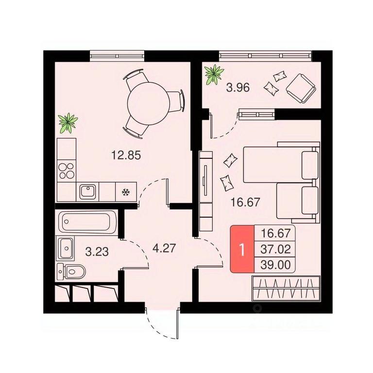 Apartment Sale, 39平方米 at Khimki Taym, mikrorayon Planernaya, Khimki, Moscow Region, Russia #1 Apartment Sale, 39平方米 at Khimki Taym, mikrorayon Planernaya, Khimki, Moscow Region, Russia #1