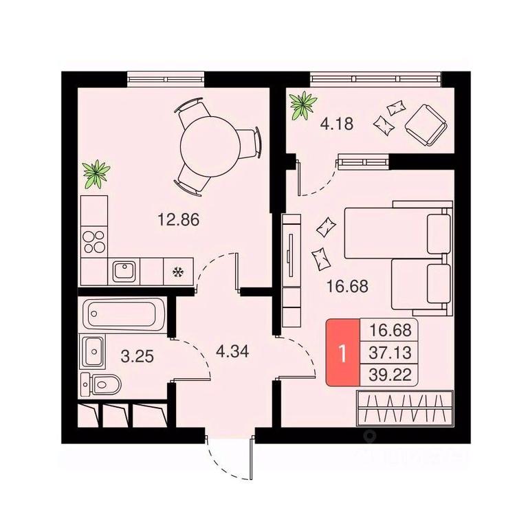 Apartment Sale, 39.22 sq. m. at Khimki Taym, mikrorayon Planernaya, Khimki, Moscow Region, Russia #1 Apartment Sale, 39.22 sq. m. at Khimki Taym, mikrorayon Planernaya, Khimki, Moscow Region, Russia #1