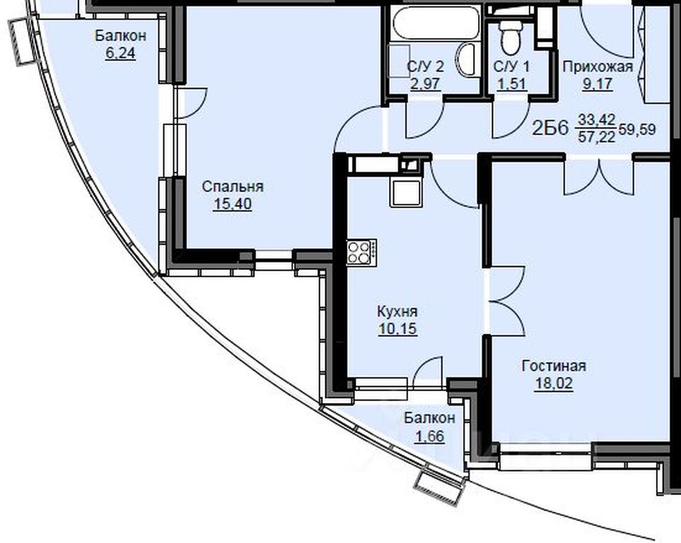 1-BD Apartment Sale, 60.2平方米 at Sobolevka, ulitsa Novaya Fabrika, Schyolkovo, Moscow Region, Russia #1 1-BD Apartment Sale, 60.2平方米 at Sobolevka, ulitsa Novaya Fabrika, Schyolkovo, Moscow Region, Russia #1