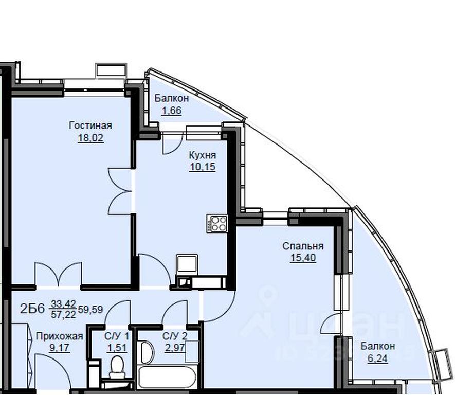 1-BD Apartment Sale, 60.2平方米 at Sobolevka, ulitsa Novaya Fabrika, Schyolkovo, Moscow Region, Russia #1 1-BD Apartment Sale, 60.2平方米 at Sobolevka, ulitsa Novaya Fabrika, Schyolkovo, Moscow Region, Russia #1