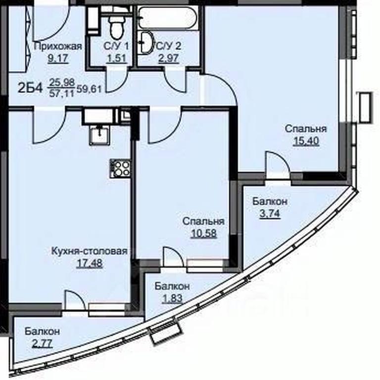 1-BD Apartment Sale, 60.2 sq. m. at Sobolevka, ulitsa Novaya Fabrika, Schyolkovo, Moscow Region, Russia #1 1-BD Apartment Sale, 60.2 sq. m. at Sobolevka, ulitsa Novaya Fabrika, Schyolkovo, Moscow Region, Russia #1