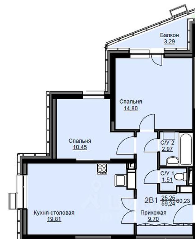 1-BD Apartment Sale, 60.8 sq. m. at Sobolevka, ulitsa Novaya Fabrika, Schyolkovo, Moscow Region, Russia #1 1-BD Apartment Sale, 60.8 sq. m. at Sobolevka, ulitsa Novaya Fabrika, Schyolkovo, Moscow Region, Russia #1