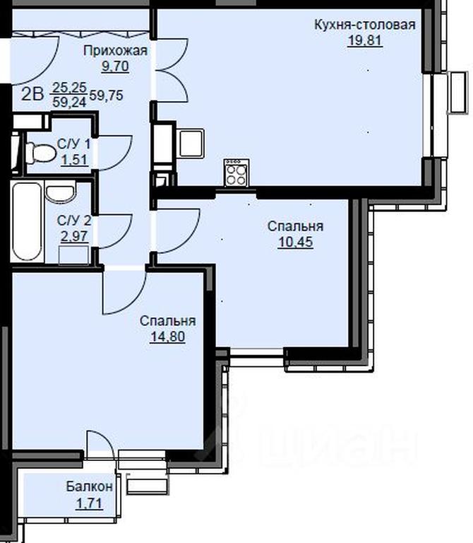 1-BD Apartment Sale, 60.5 sq. m. at Sobolevka, ulitsa Novaya Fabrika, Schyolkovo, Moscow Region, Russia #1 1-BD Apartment Sale, 60.5 sq. m. at Sobolevka, ulitsa Novaya Fabrika, Schyolkovo, Moscow Region, Russia #1