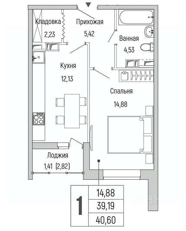 Apartment Sale, 40.6 sq. m. at Бузланово, Krasnogorsk Urban District, Moscow Region, Russia #1 Apartment Sale, 40.6 sq. m. at Бузланово, Krasnogorsk Urban District, Moscow Region, Russia #1