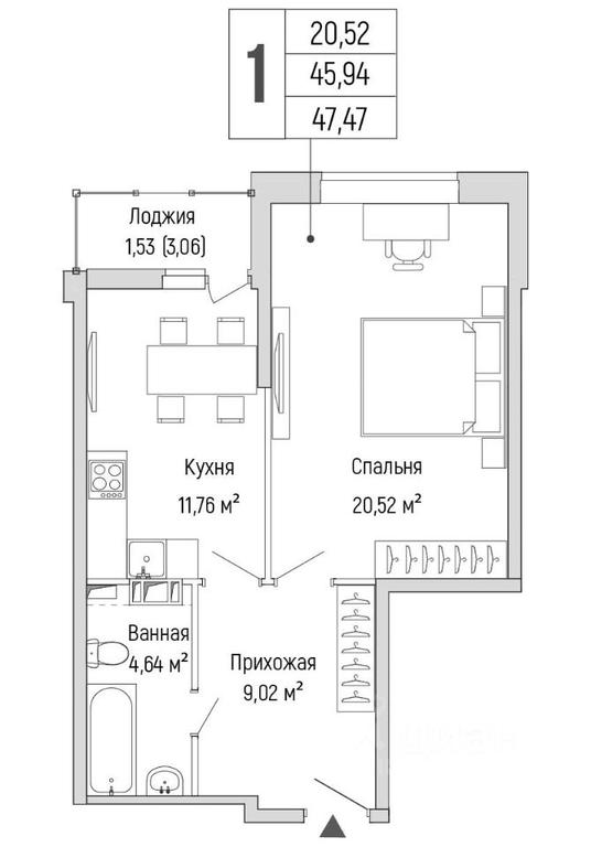 Apartment Sale, 47.47 sq. m. at Бузланово, Krasnogorsk Urban District, Moscow Region, Russia #1 Apartment Sale, 47.47 sq. m. at Бузланово, Krasnogorsk Urban District, Moscow Region, Russia #1