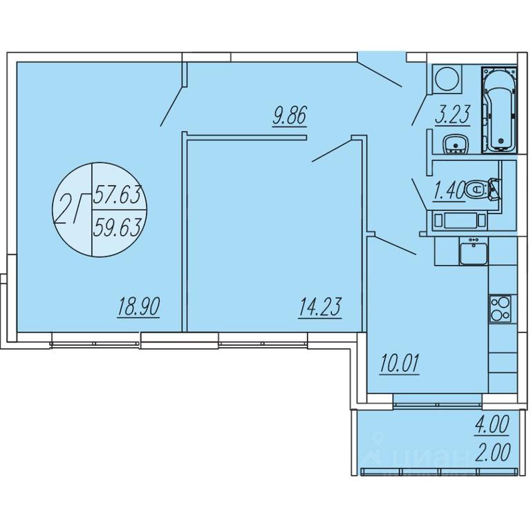 1-BD Apartment Sale, 59.63 sq. m. at Sholohovo, ulitsa Yunosti, zhiloy kompleks Sholokhovo, derevnya Sholokhovo, Mytishi Urban District, Moscow Region, Russia #1 1-BD Apartment Sale, 59.63 sq. m. at Sholohovo, ulitsa Yunosti, zhiloy kompleks Sholokhovo, derevnya Sholokhovo, Mytishi Urban District, Moscow Region, Russia #1