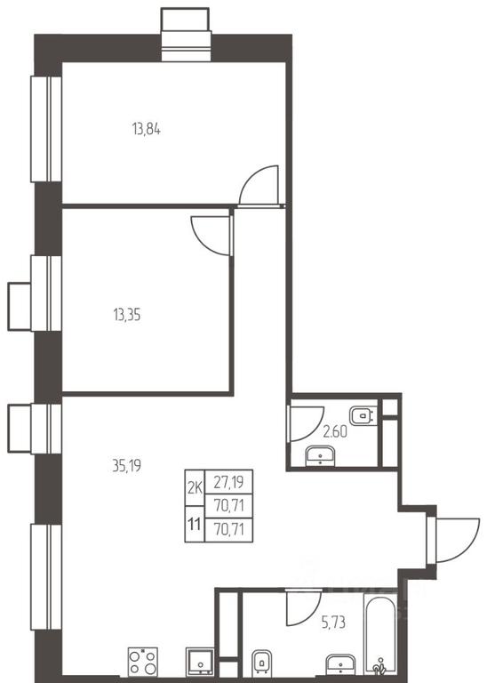 1-BD Apartment Sale, 70.71 sq. m. at Novaya Ivanteevka, Zavodskaya ulitsa, Ivanteyevka, Pshkinskiy Urban District, Moscow Region, Russia #1 1-BD Apartment Sale, 70.71 sq. m. at Novaya Ivanteevka, Zavodskaya ulitsa, Ivanteyevka, Pshkinskiy Urban District, Moscow Region, Russia #1