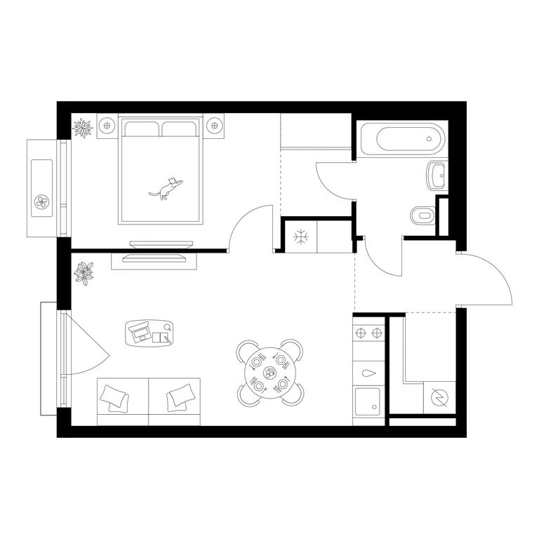 1-BD Apartment Sale, 39.11 sq. m. at Ilinskie Luga, Zapovednaya Street, 1, posyolok Ilyinskoye-Usovo, Krasnogorsk City District, Moscow Region, Russia #1 1-BD Apartment Sale, 39.11 sq. m. at Ilinskie Luga, Zapovednaya Street, 1, posyolok Ilyinskoye-Usovo, Krasnogorsk City District, Moscow Region, Russia #1